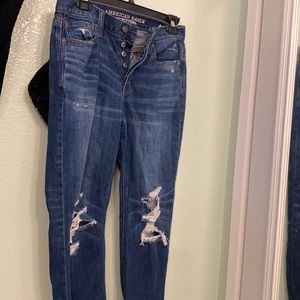 AE high waisted jeans